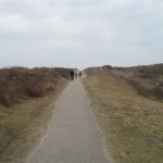 Der Weg zum Strand