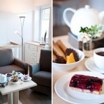 Teezeit in Apartment 1